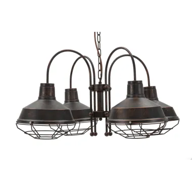 Lampa wisząca BRONX 4-punktowa 80x80x40 cm (długość łańcucha 80 cm)